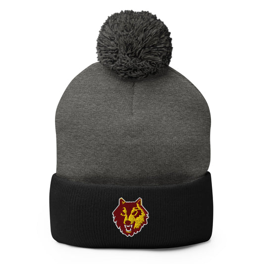 Pom - Pom Beanie | Loyola University Chicago Club Waterpolo