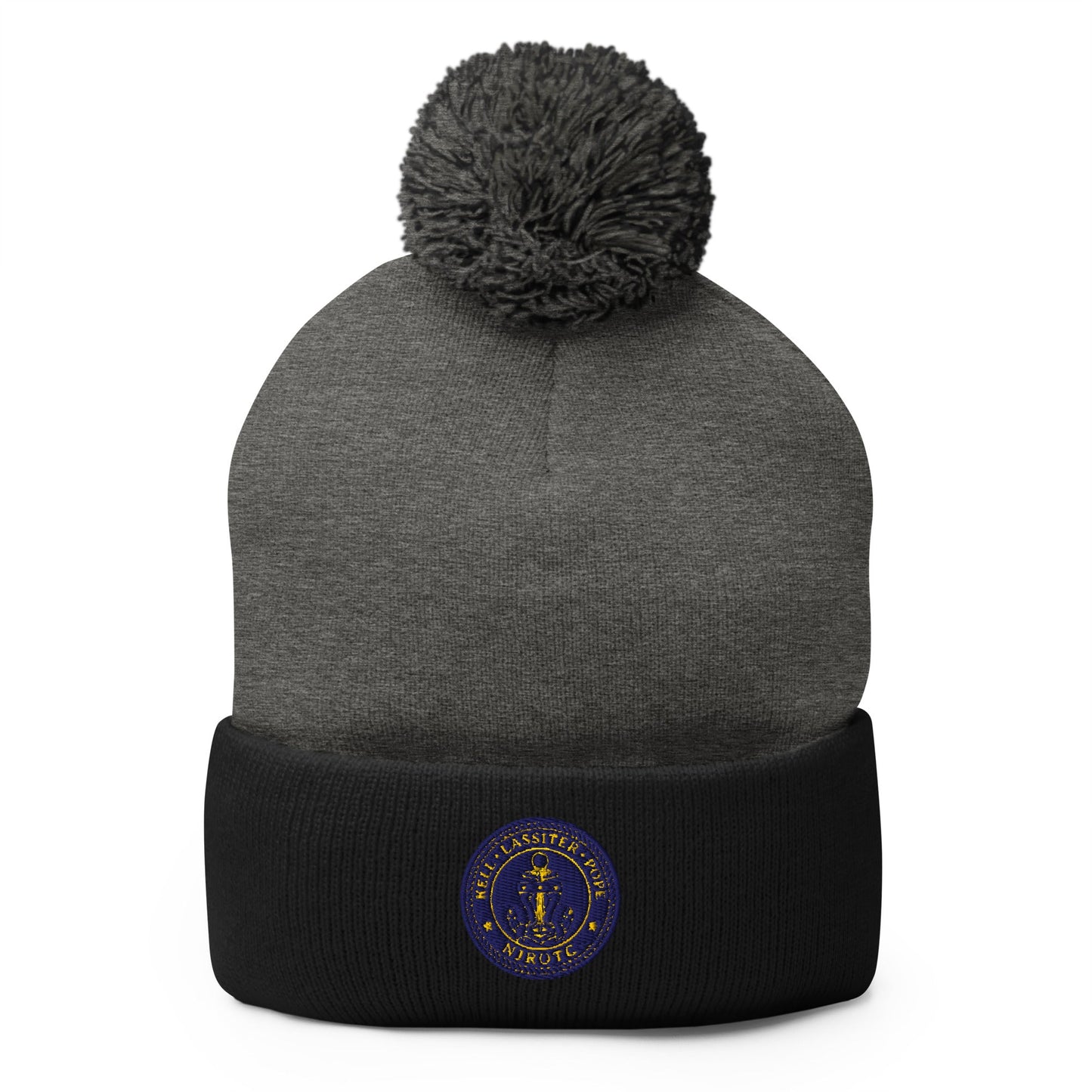 Pom - Pom Beanie | LPK NJROTC | Emblem Logo