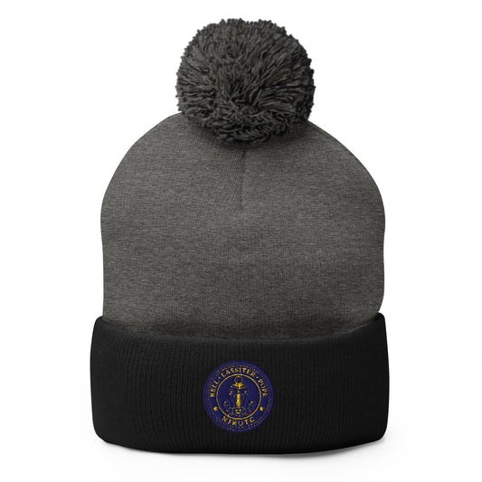 Pom - Pom Beanie | LPK NJROTC | Emblem Logo