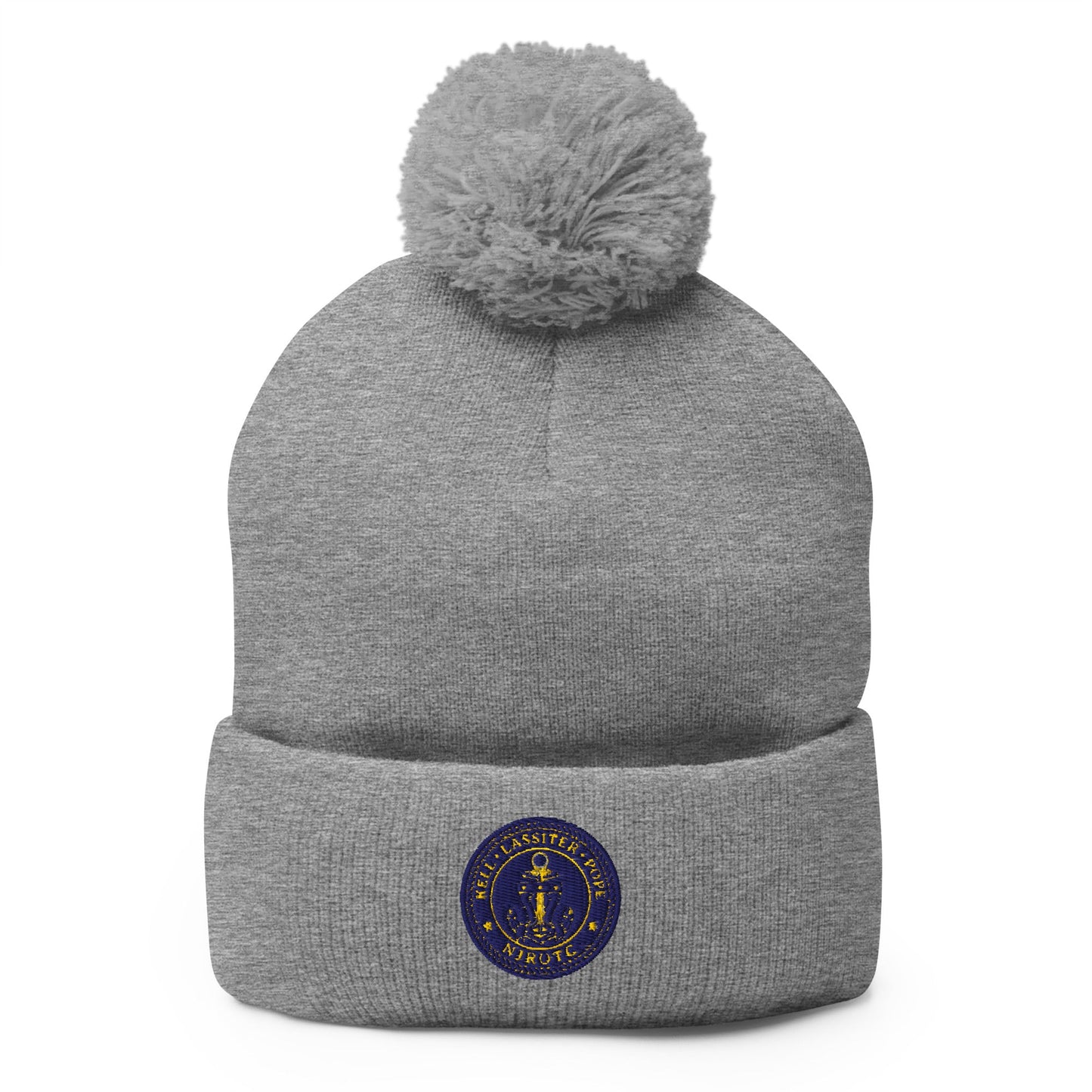 Pom - Pom Beanie | LPK NJROTC | Emblem Logo