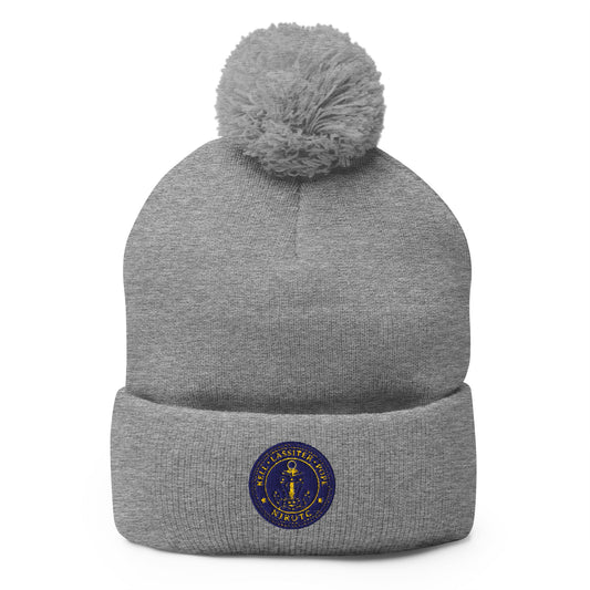 Pom - Pom Beanie | LPK NJROTC | Emblem Logo