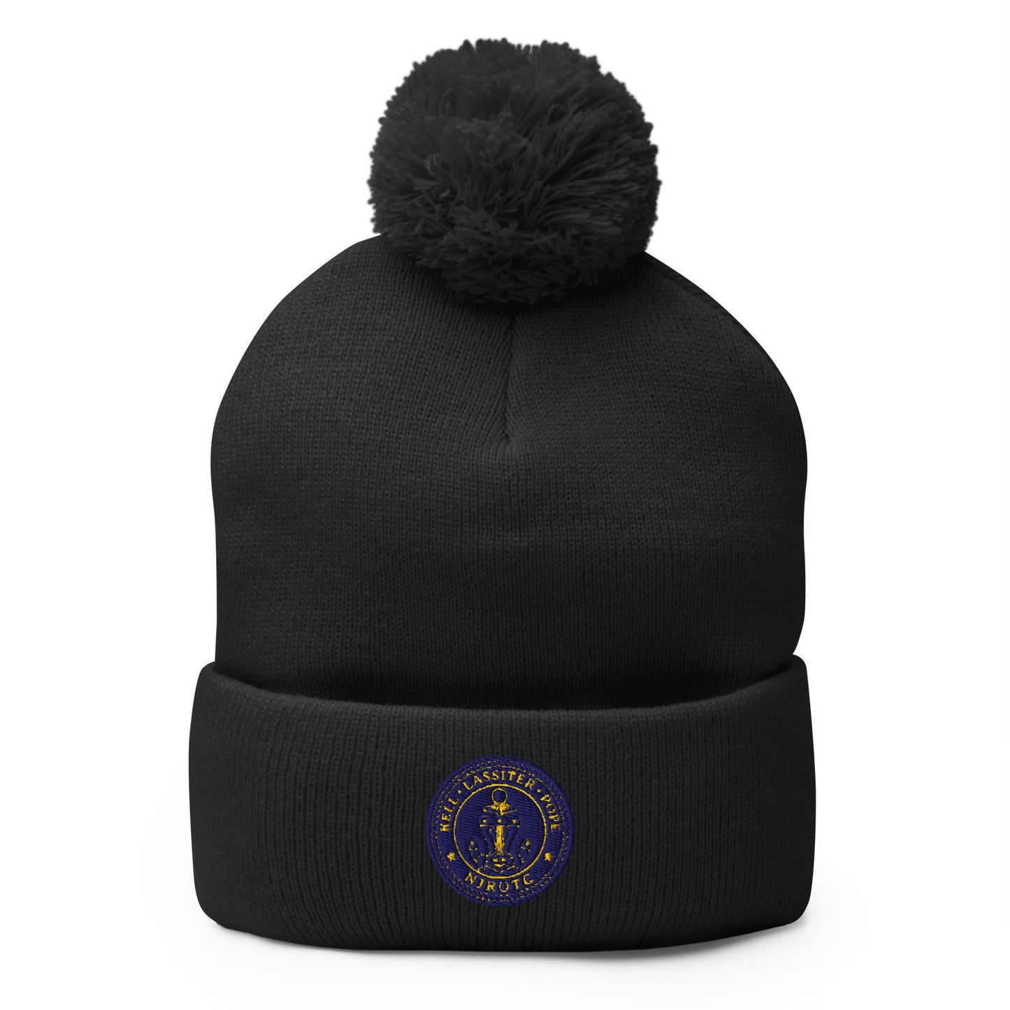 Pom - Pom Beanie | LPK NJROTC | Emblem Logo