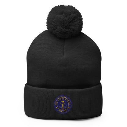Pom - Pom Beanie | LPK NJROTC | Emblem Logo