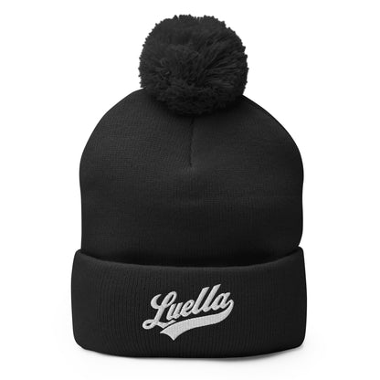Pom-Pom Beanie | Luella High School Marching Band | Emblem Logo