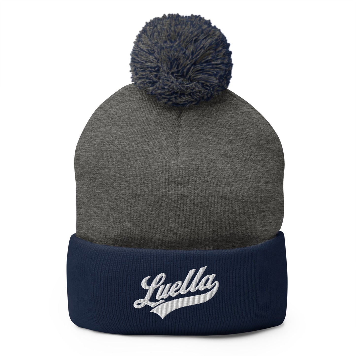 Pom-Pom Beanie | Luella High School Marching Band | Emblem Logo