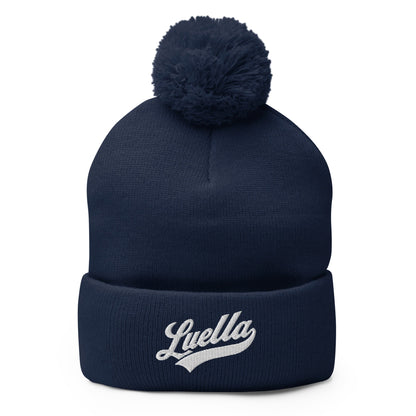 Pom-Pom Beanie | Luella High School Marching Band | Emblem Logo
