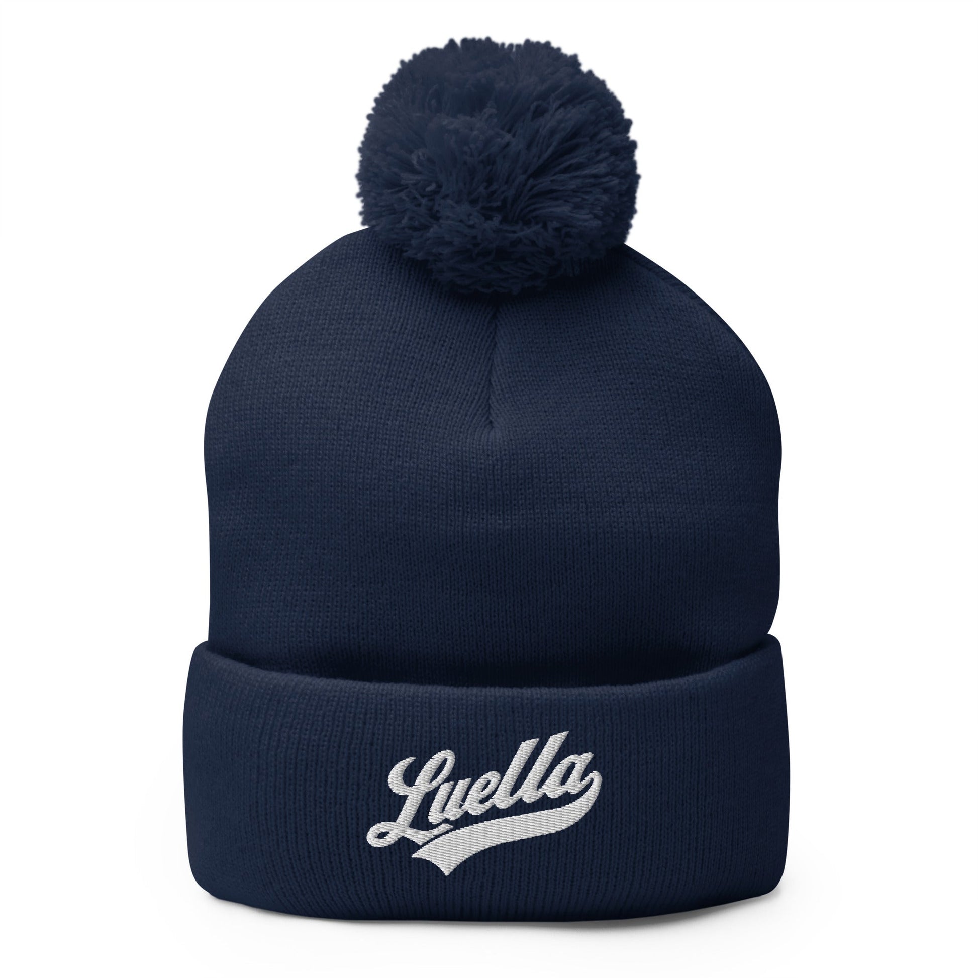 Pom-Pom Beanie | Luella High School Marching Band | Emblem Logo