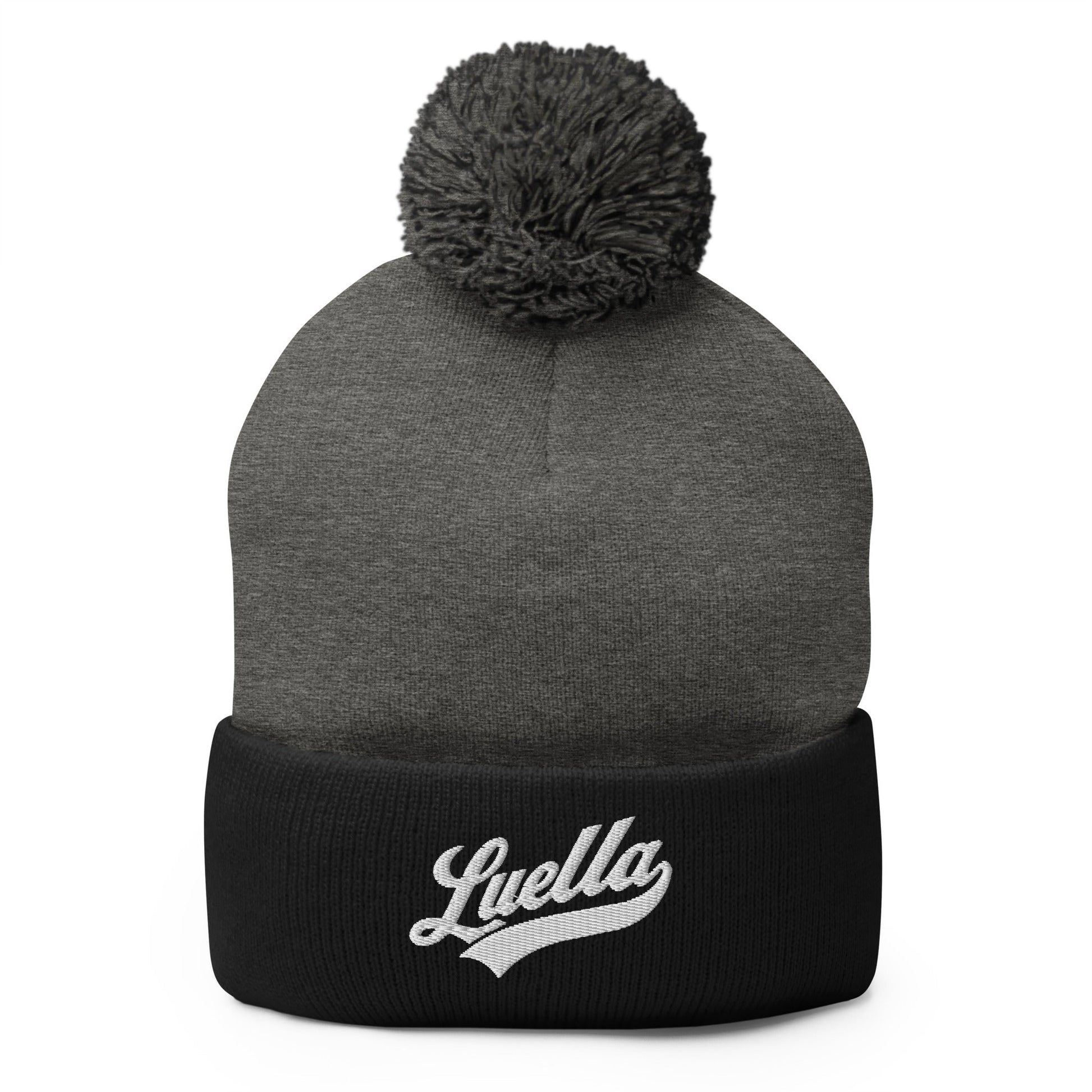 Pom-Pom Beanie | Luella High School Marching Band | Emblem Logo