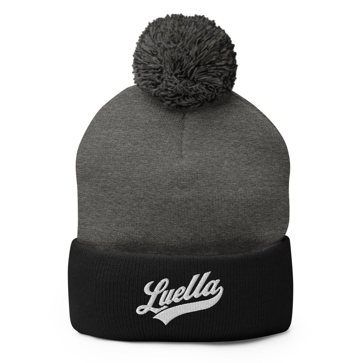 Pom-Pom Beanie | Luella High School Marching Band | Emblem Logo
