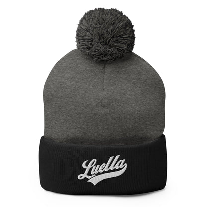 Pom-Pom Beanie | Luella High School Marching Band | Emblem Logo