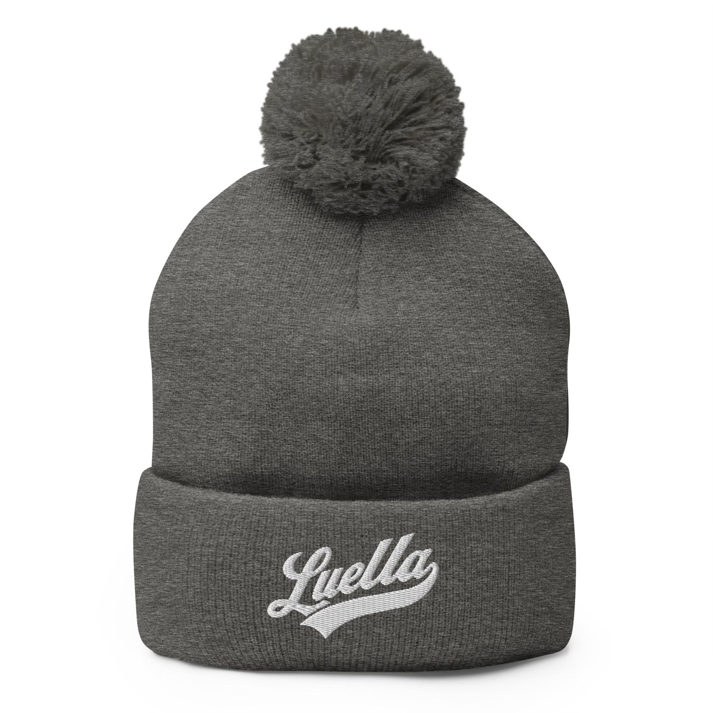 Pom-Pom Beanie | Luella High School Marching Band | Emblem Logo