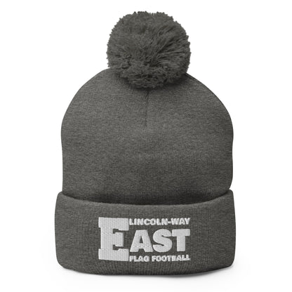 Pom-Pom Beanie | LWE Flag Football | Vanguard Logo