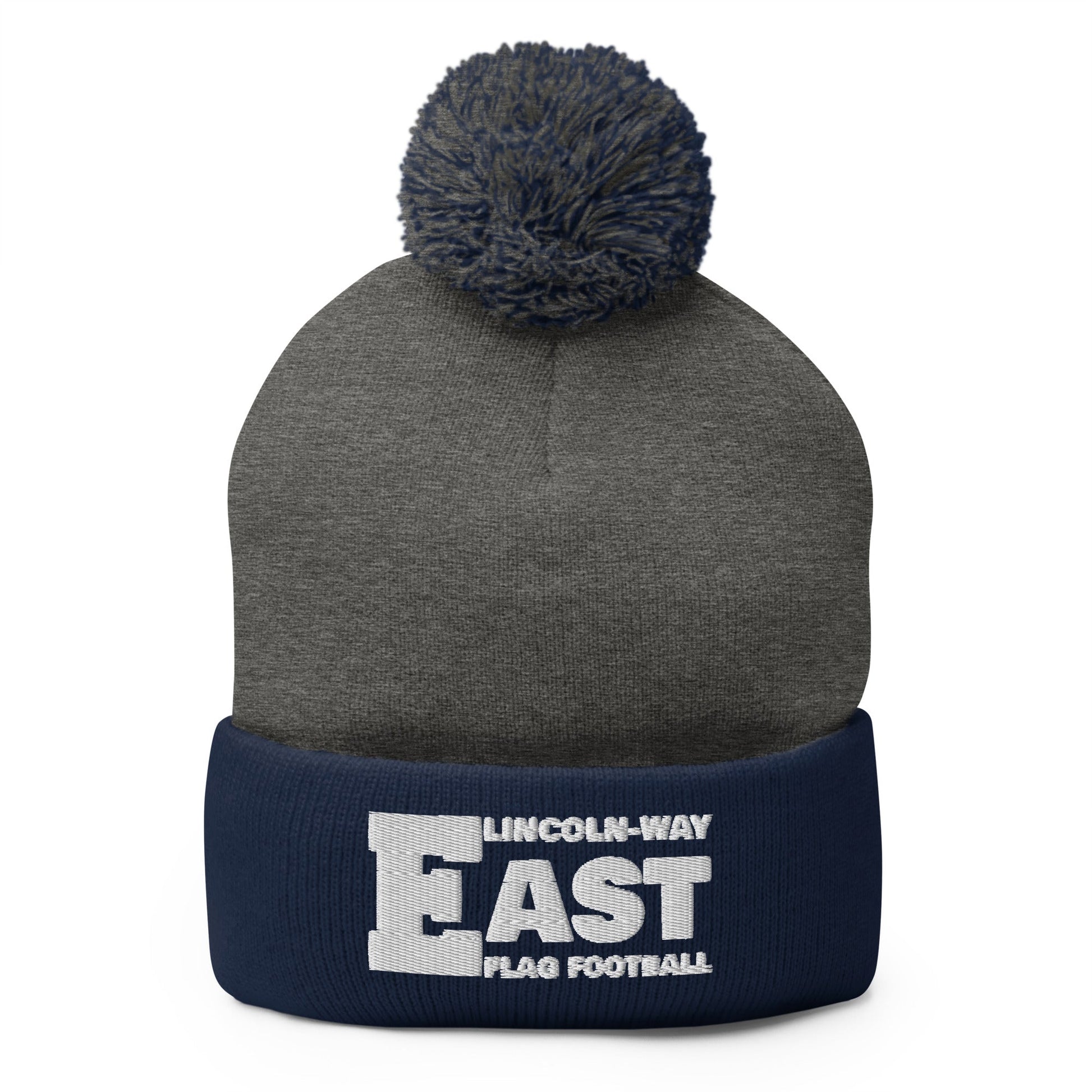 Pom-Pom Beanie | LWE Flag Football | Vanguard Logo