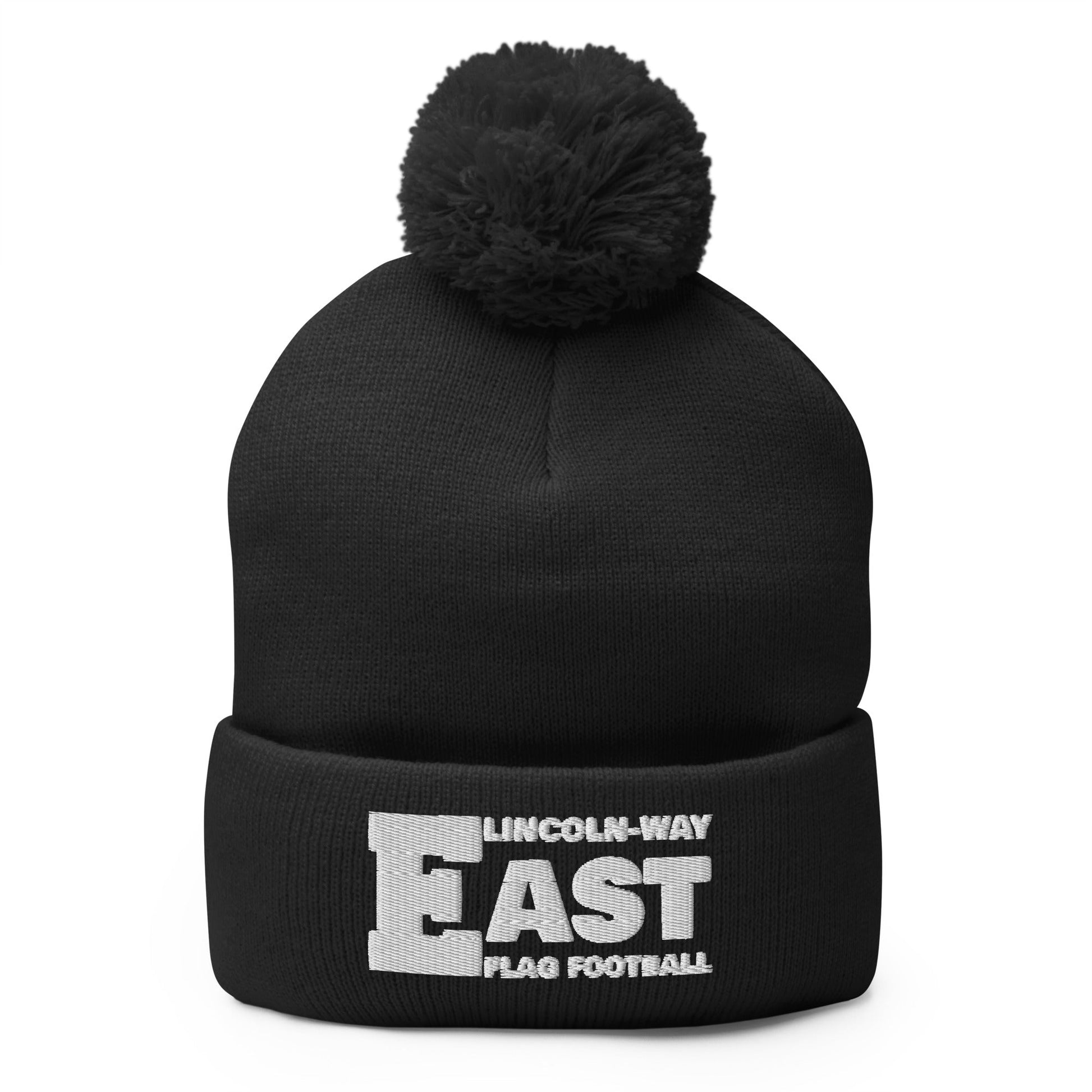 Pom-Pom Beanie | LWE Flag Football | Vanguard Logo