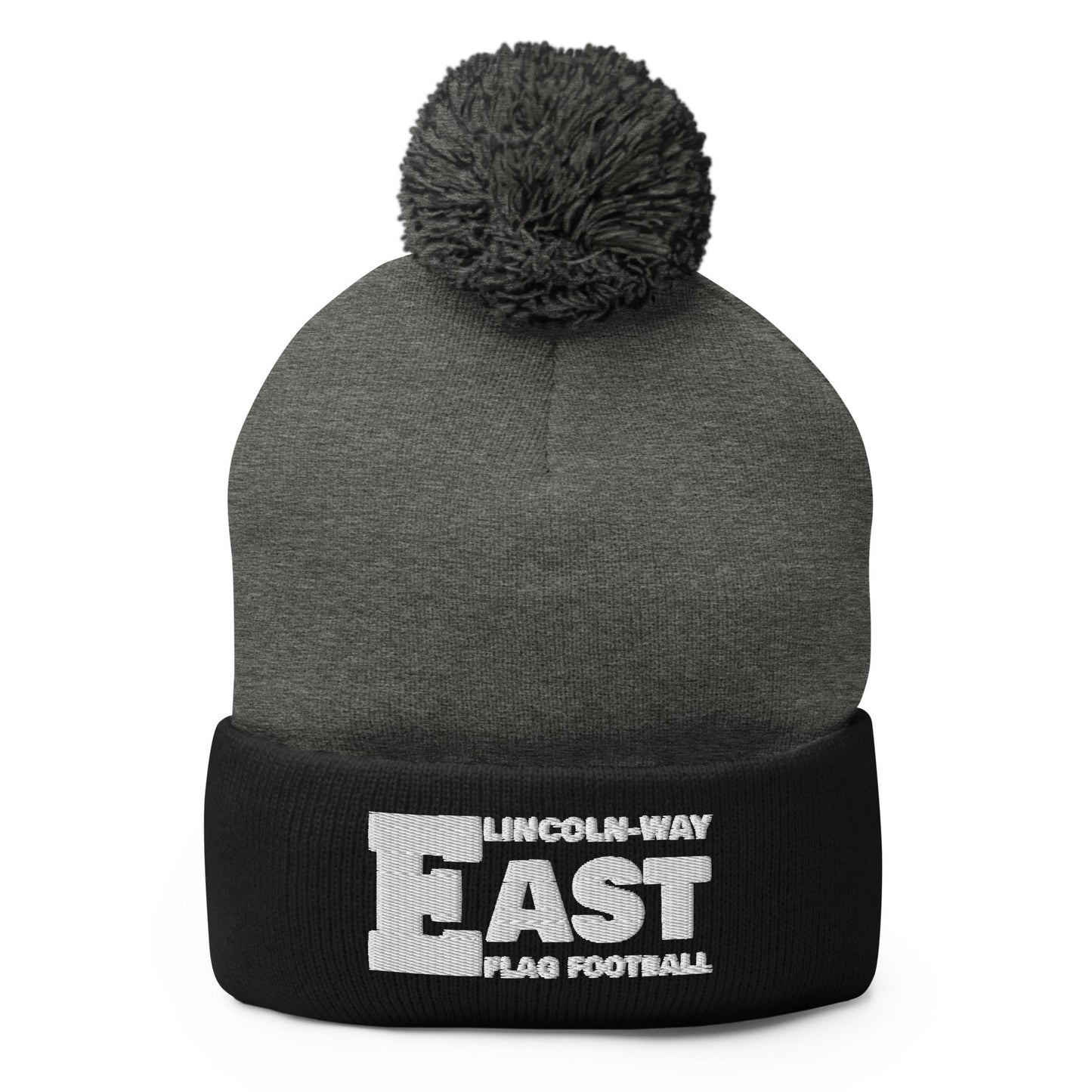 Pom-Pom Beanie | LWE Flag Football | Vanguard Logo