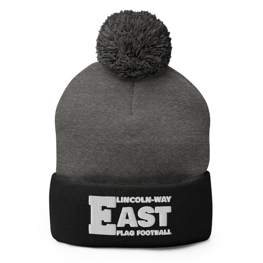 Pom-Pom Beanie | LWE Flag Football | Vanguard Logo