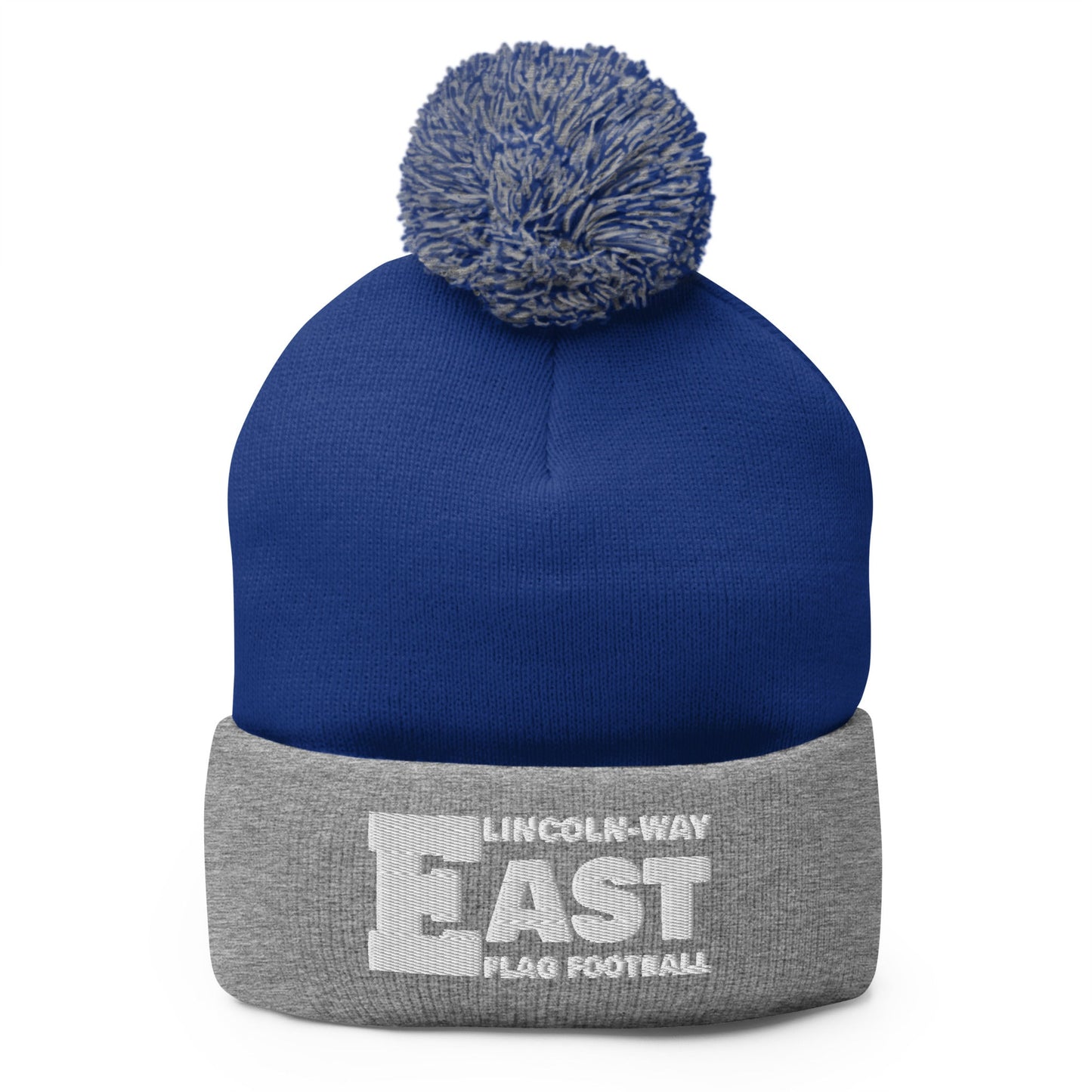 Pom-Pom Beanie | LWE Flag Football | Vanguard Logo