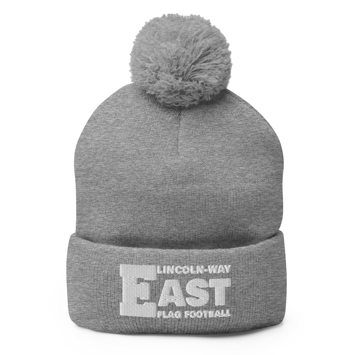 Pom-Pom Beanie | LWE Flag Football | Vanguard Logo