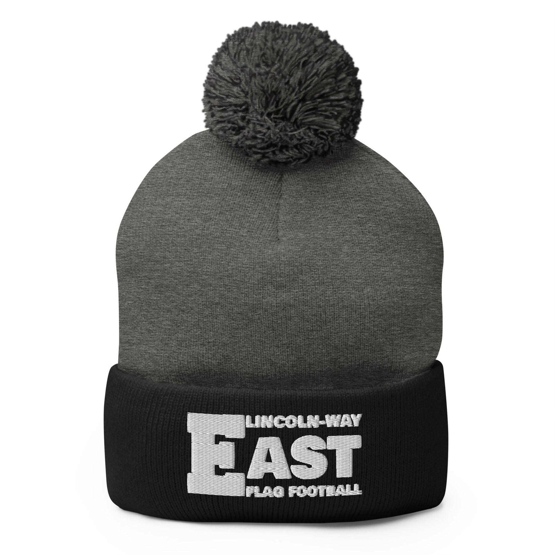 Pom-Pom Beanie | LWE Flag Football | Vanguard Logo