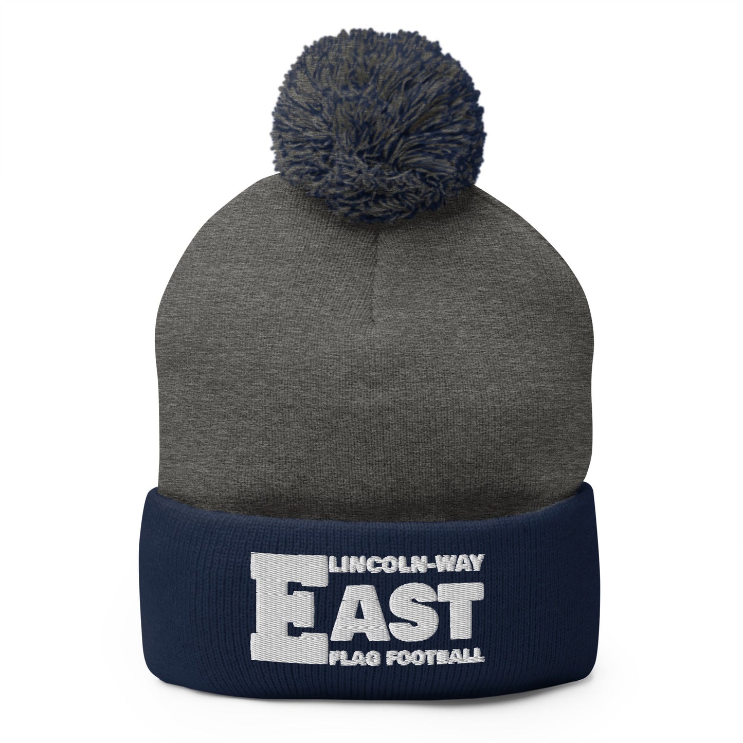Pom-Pom Beanie | LWE Flag Football | Vanguard Logo
