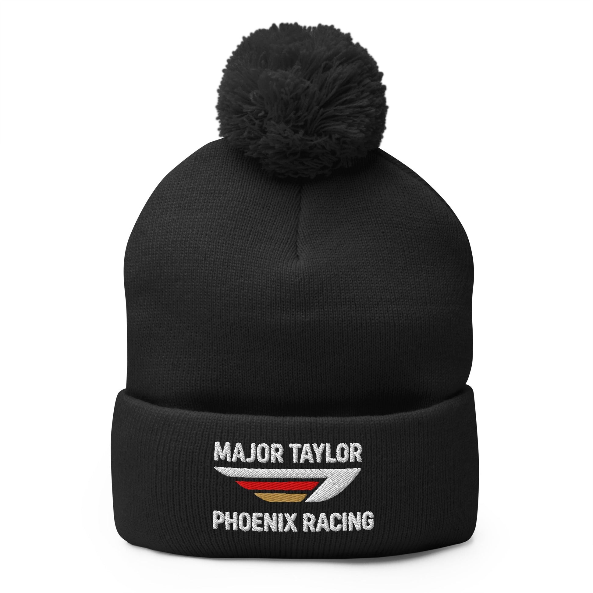 Pom - Pom Beanie | Major Taylor Phoenix Racing p/b Amarok Defense Company