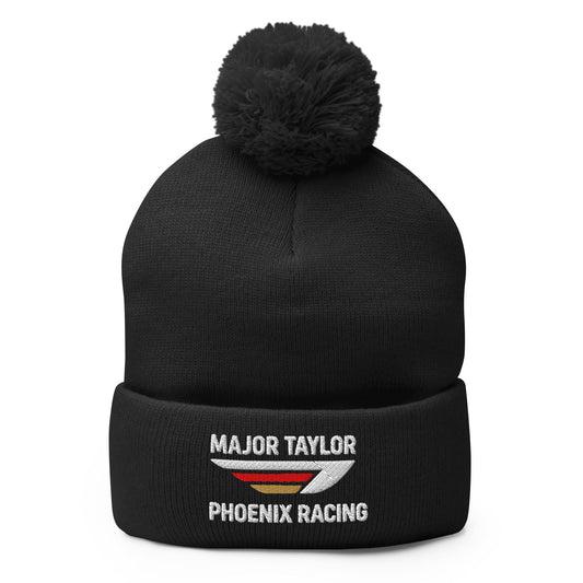 Pom - Pom Beanie | Major Taylor Phoenix Racing p/b Amarok Defense Company