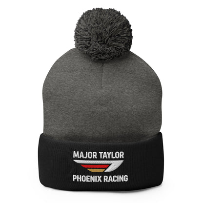 Pom - Pom Beanie | Major Taylor Phoenix Racing p/b Amarok Defense Company