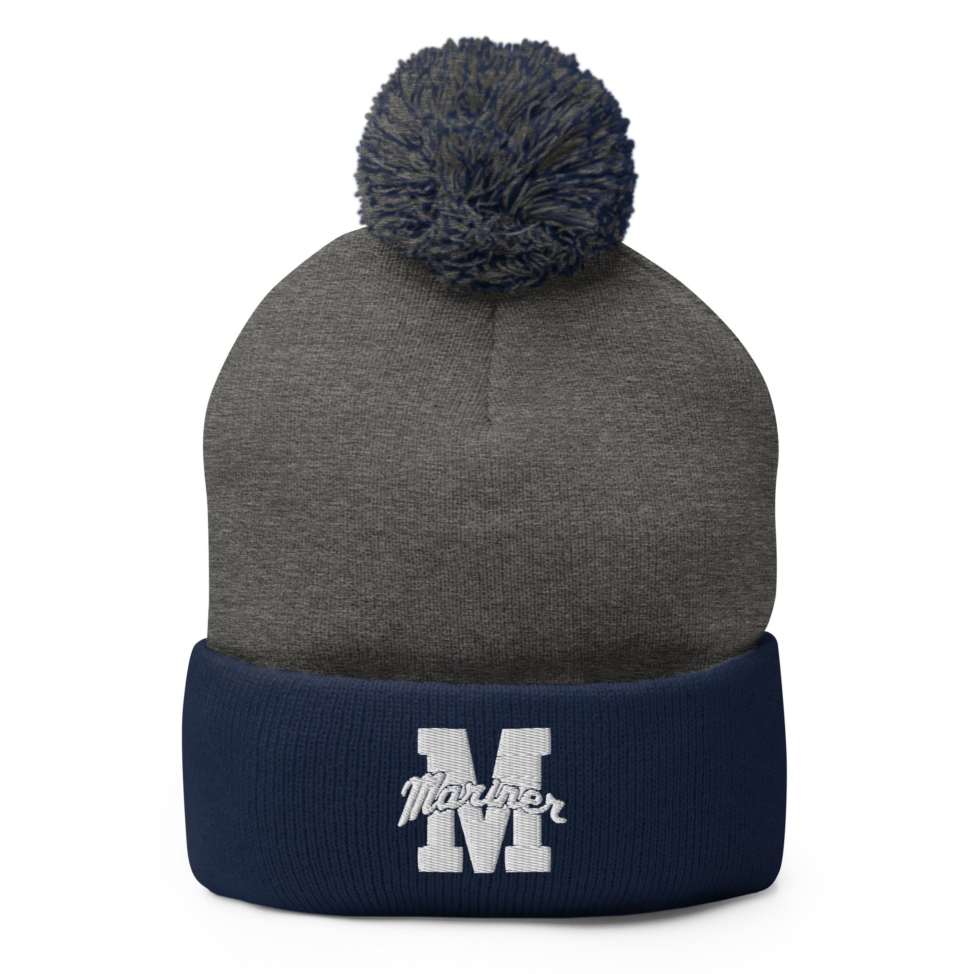 Pom-Pom Beanie | Mariner girls soccer | Script Logo