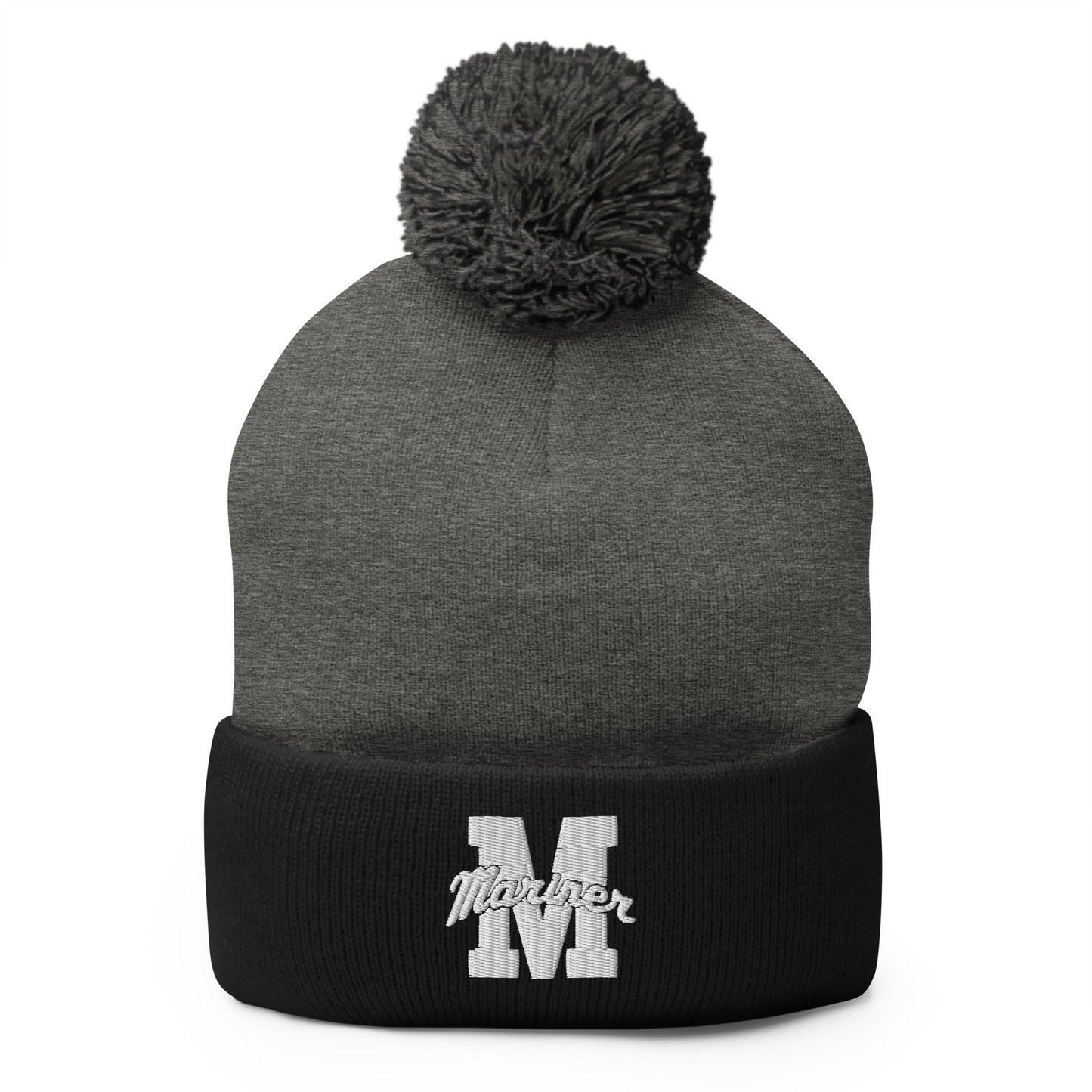 Pom-Pom Beanie | Mariner girls soccer | Script Logo