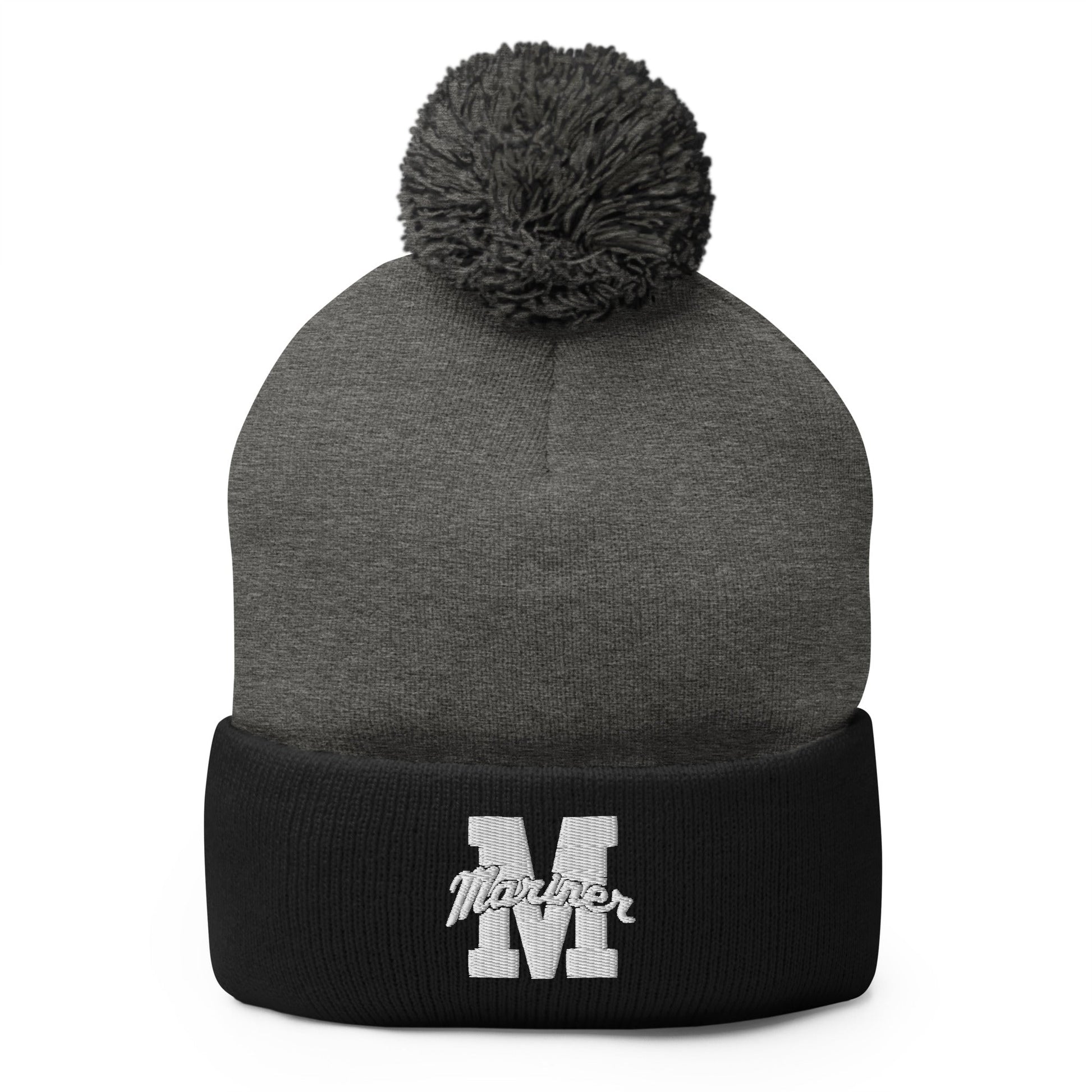 Pom-Pom Beanie | Mariner girls soccer | Script Logo