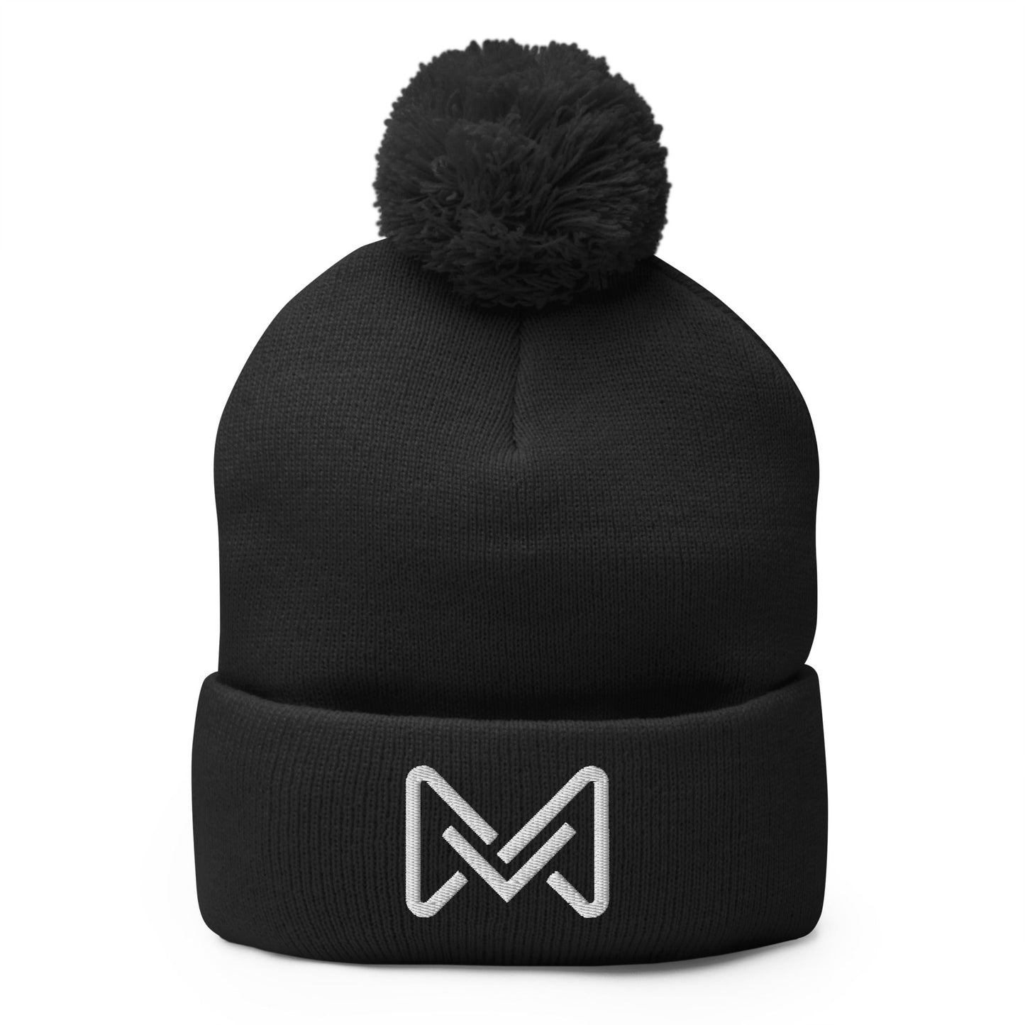 Pom-Pom Beanie | Maximum Velocity Youth Sports | Crest Logo