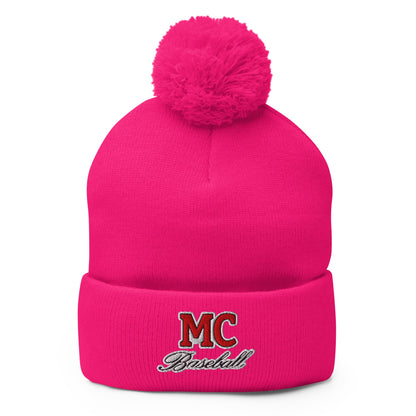 Pom - Pom Beanie | MC Baseball | Mark Logo