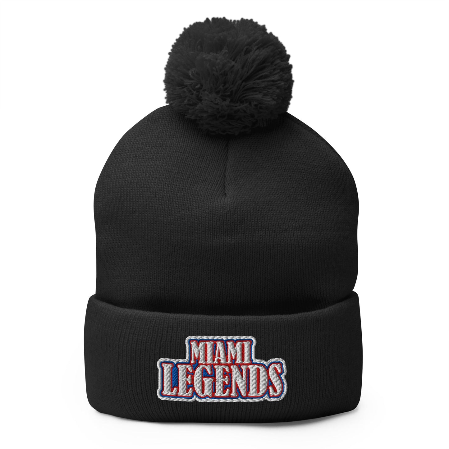 Pom - Pom Beanie | Miami Legends Football | King Shield Logo