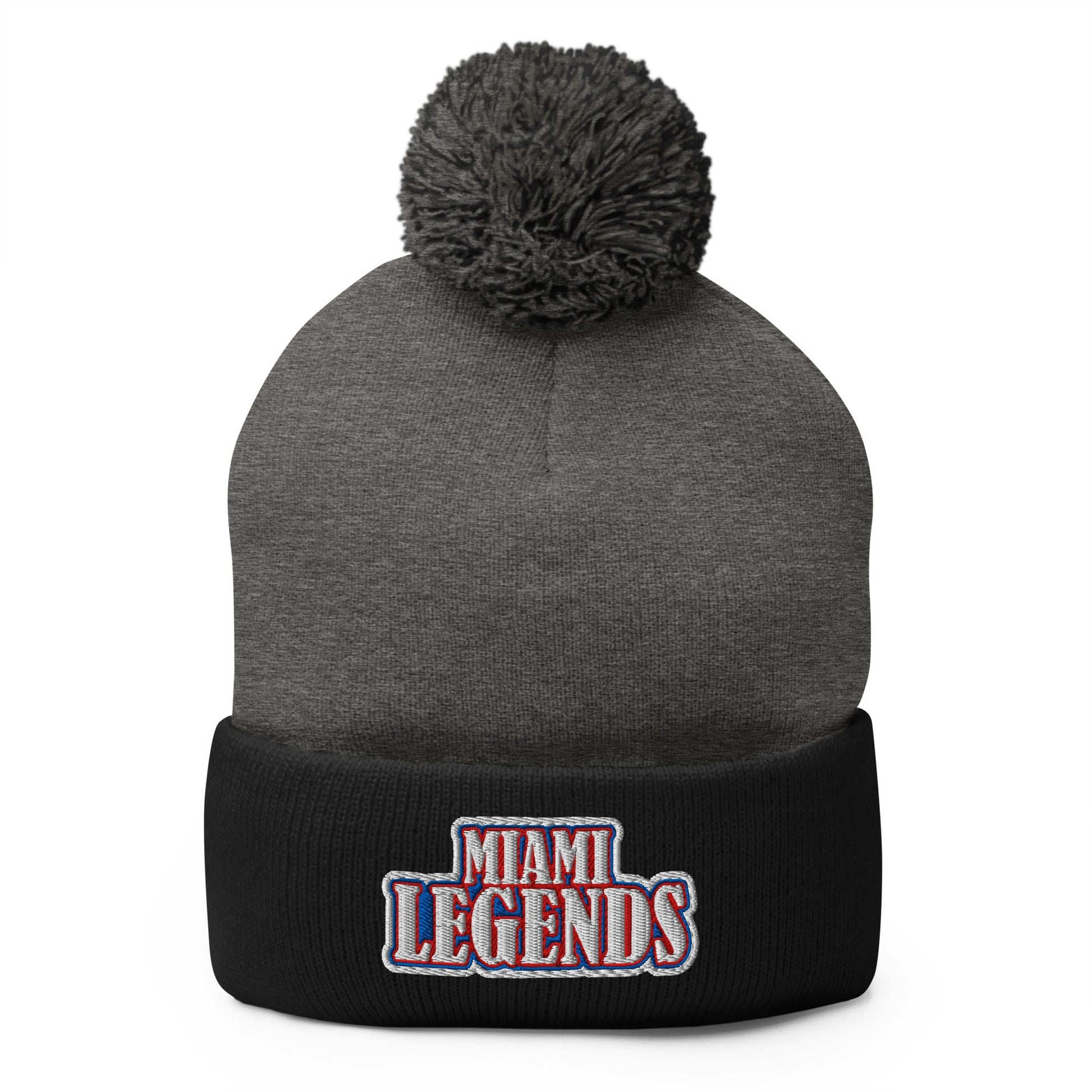 Pom - Pom Beanie | Miami Legends Football | King Shield Logo
