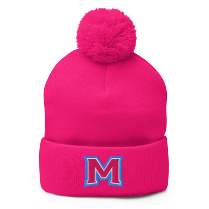 Pom - Pom Beanie | Miami Waves