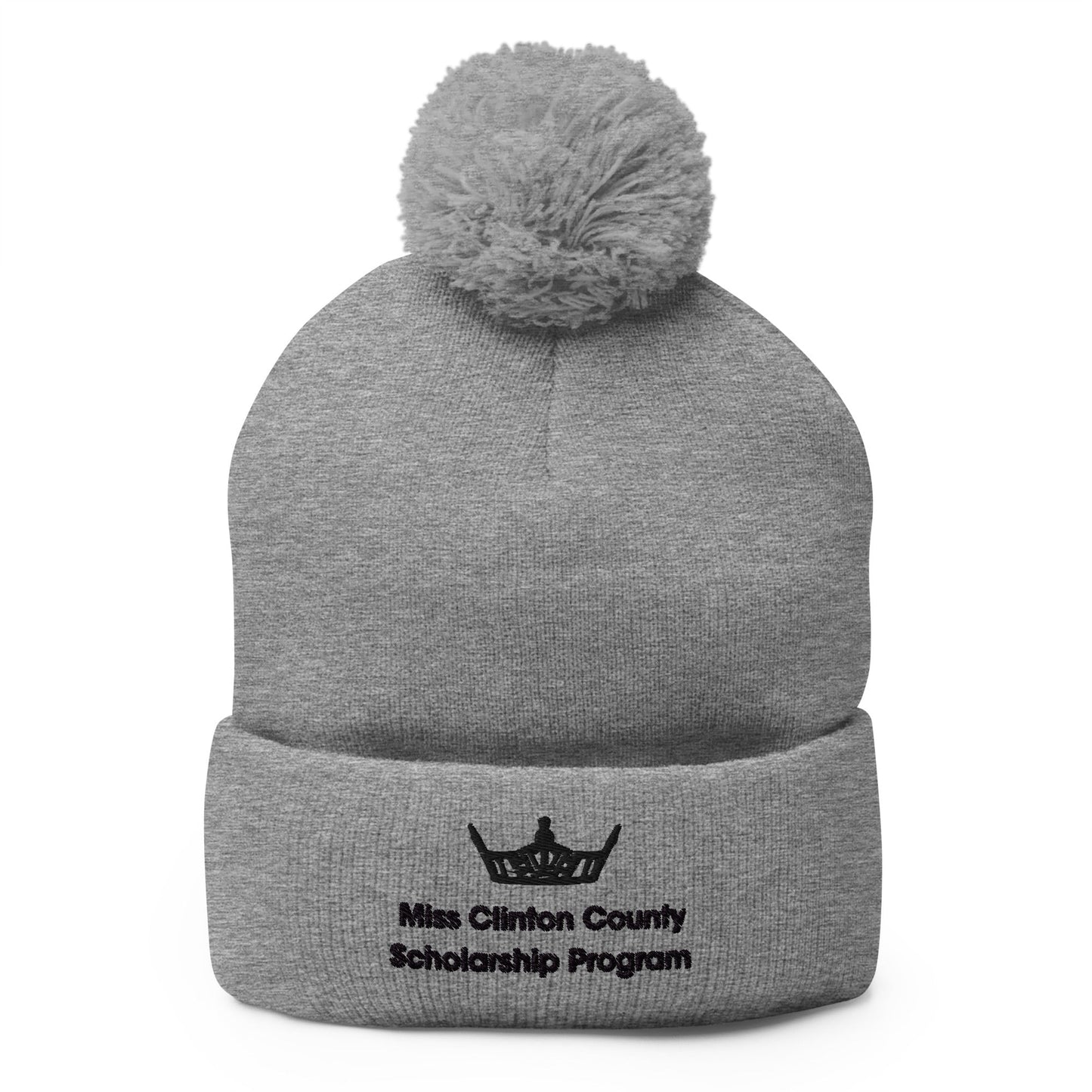 Pom - Pom Beanie | Miss Clinton County Scholarship Program