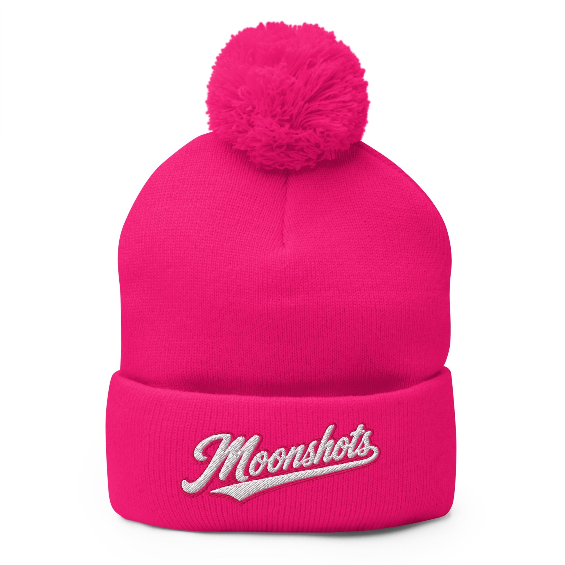 Pom - Pom Beanie | Moonshots | Script Logo