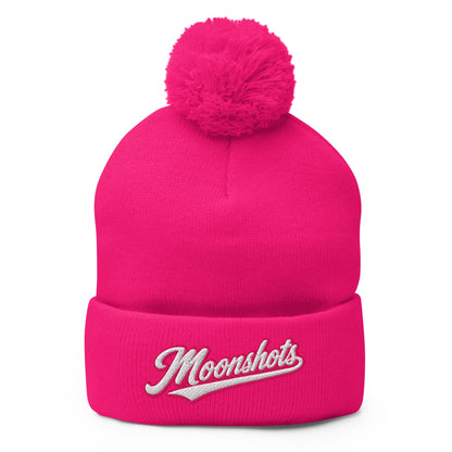 Pom - Pom Beanie | Moonshots | Script Logo