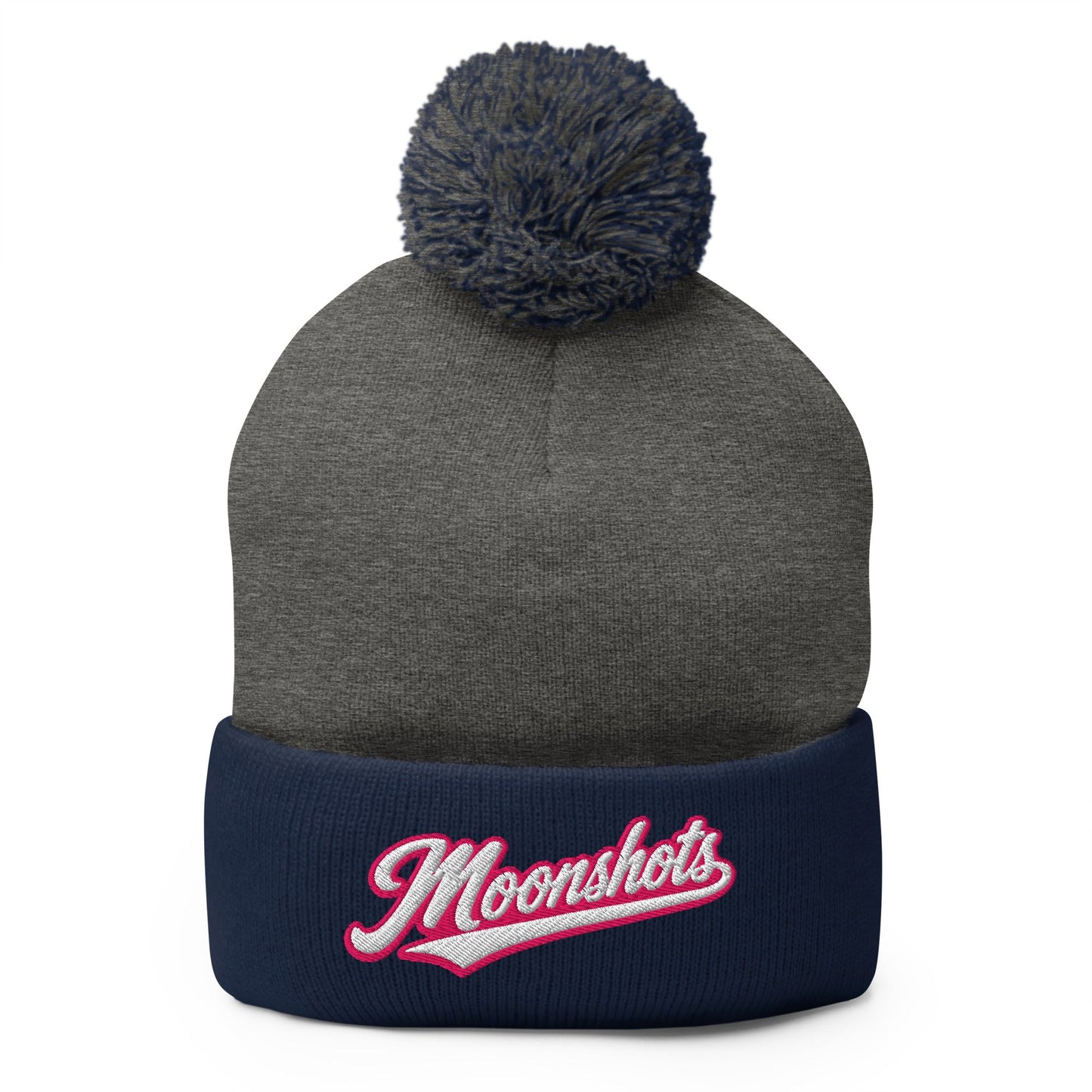 Pom - Pom Beanie | Moonshots | Script Logo