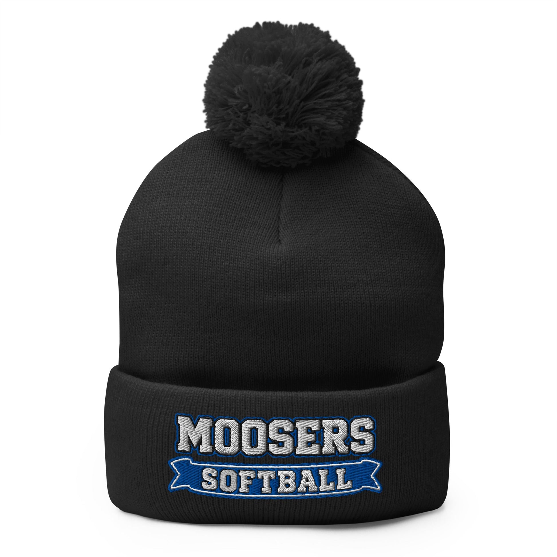 Pom - Pom Beanie | Moosers | Moose Diamond Mark Logo