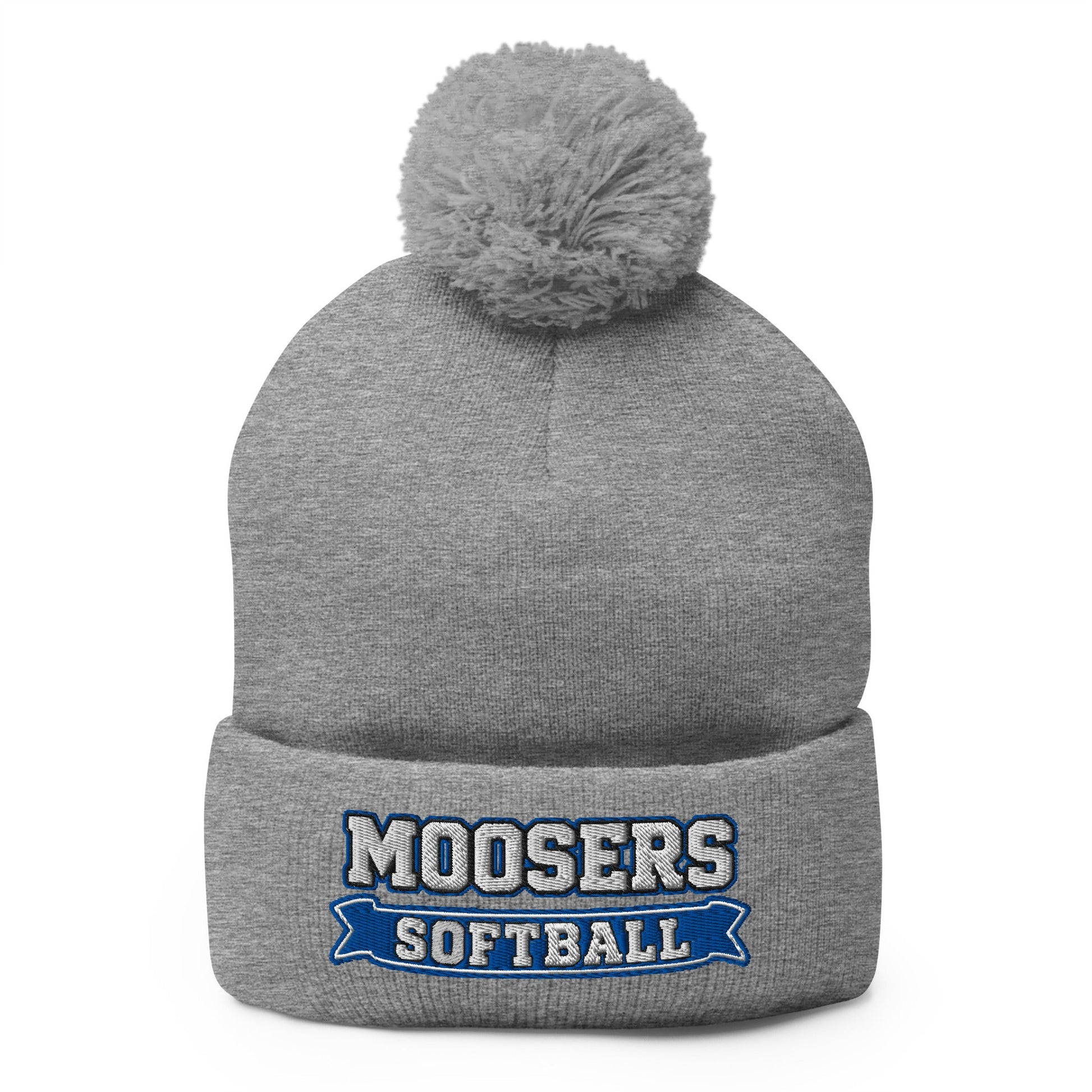 Pom - Pom Beanie | Moosers | Moose Diamond Mark Logo
