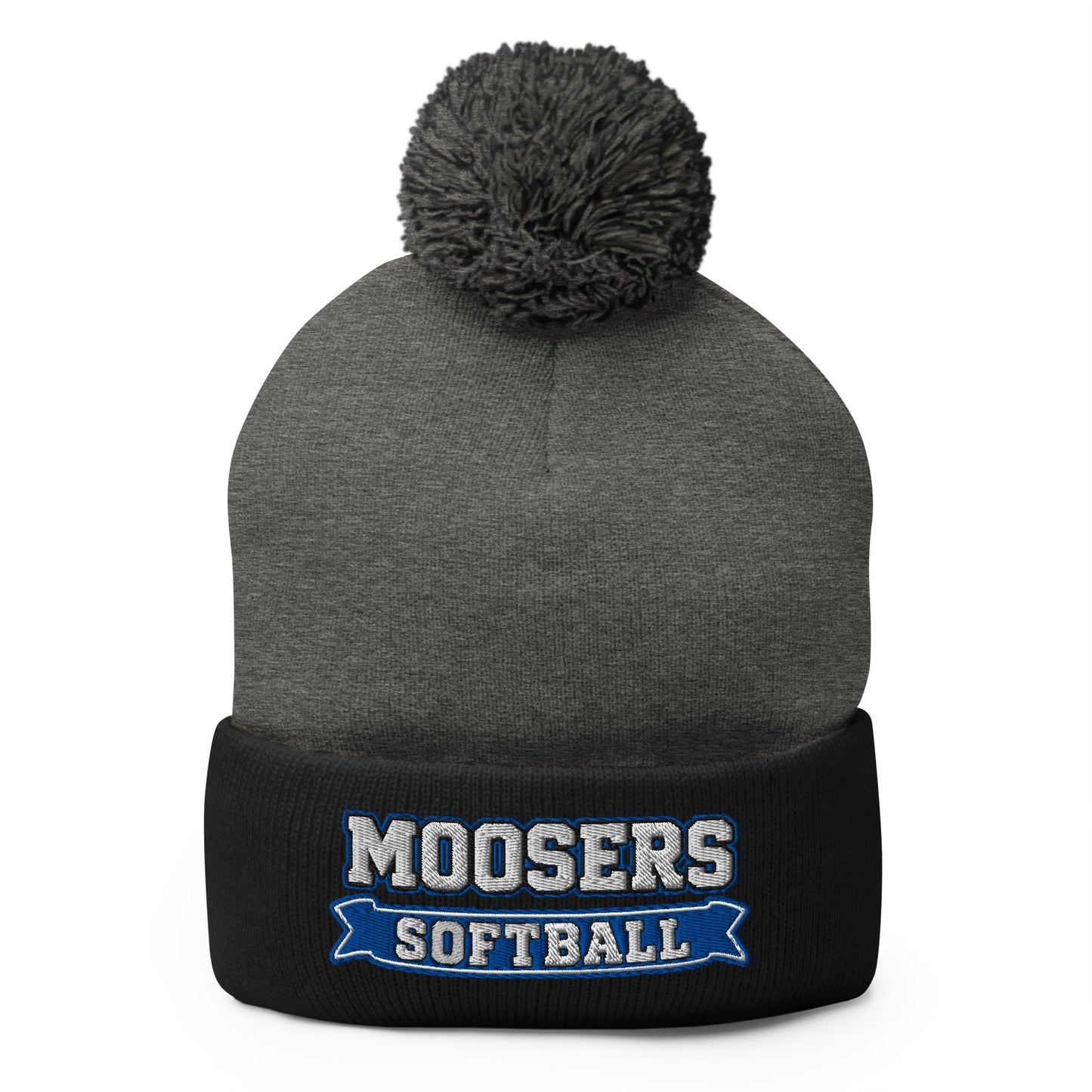 Pom - Pom Beanie | Moosers | Moose Diamond Mark Logo