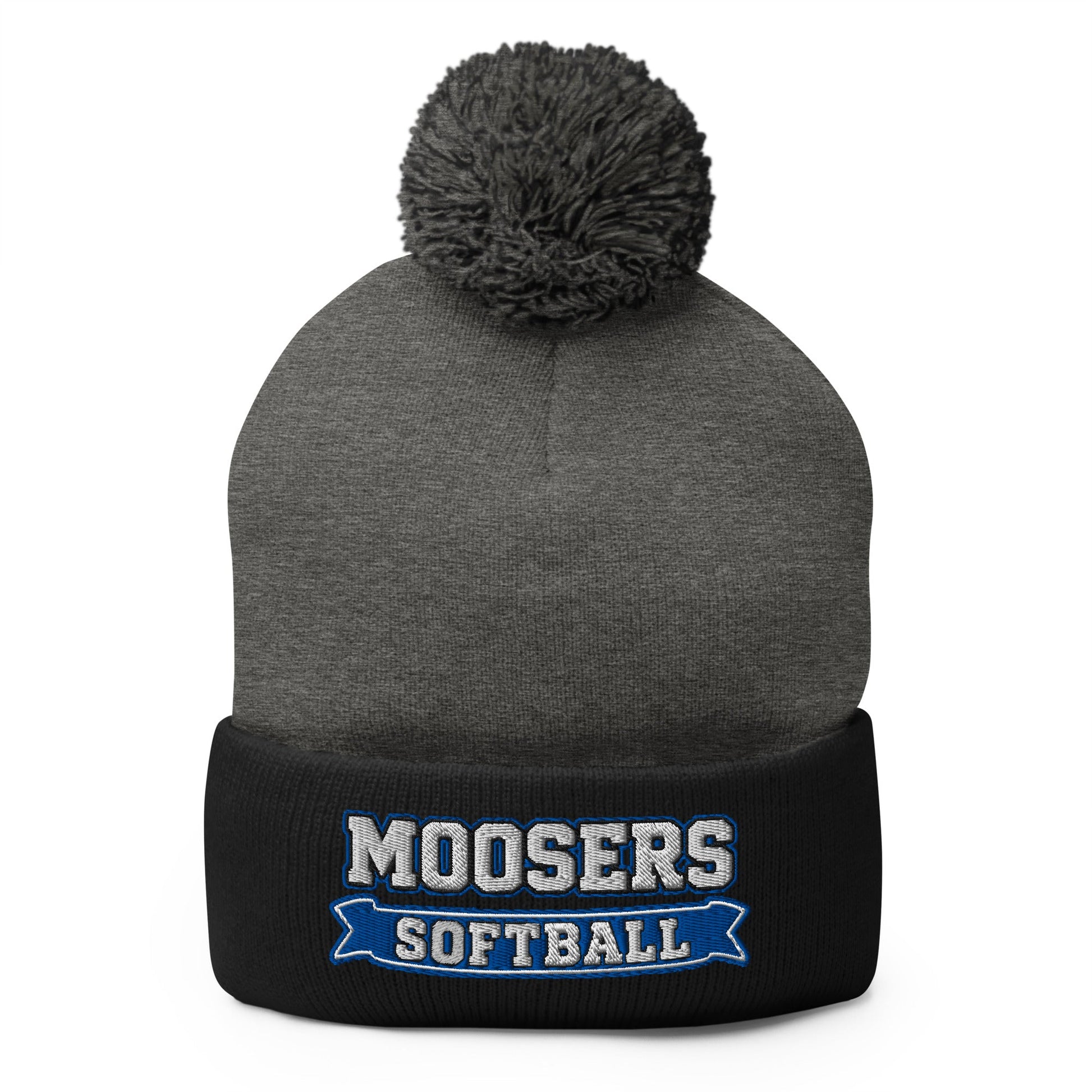 Pom - Pom Beanie | Moosers | Moose Diamond Mark Logo