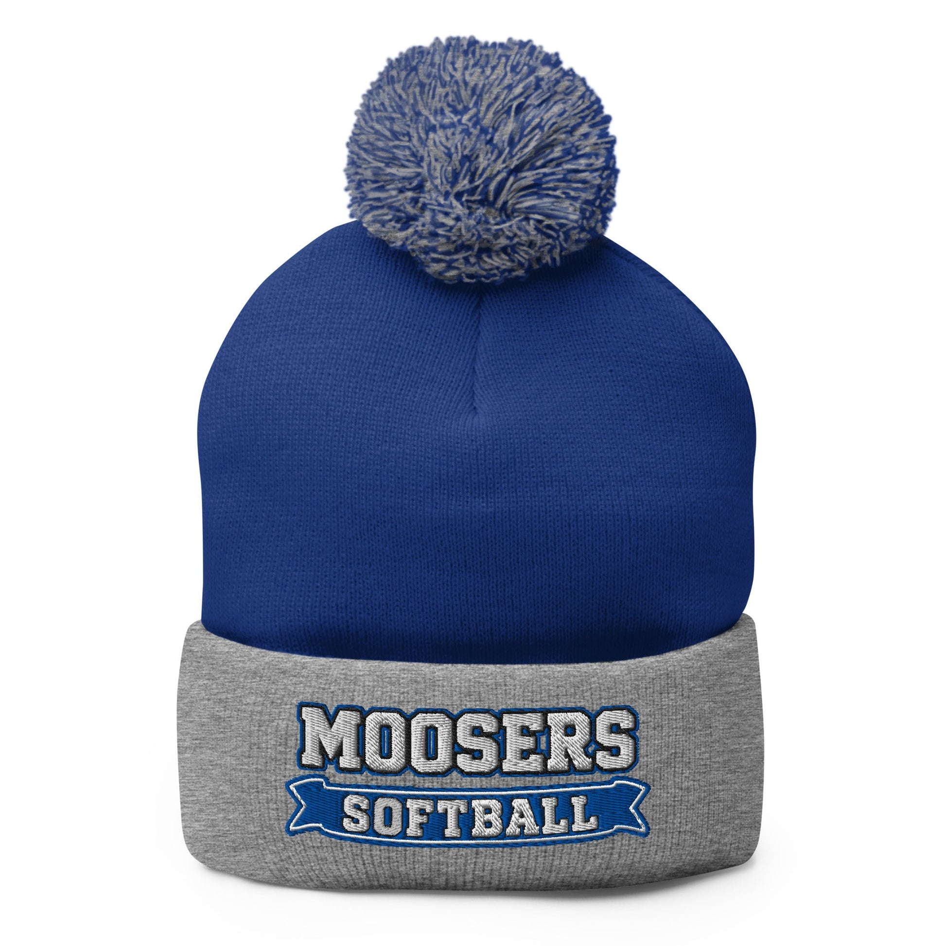 Pom - Pom Beanie | Moosers | Moose Diamond Mark Logo