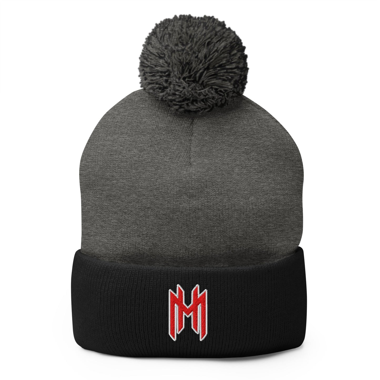 Pom - Pom Beanie | Mountain House Bloodhounds | MH Monogram Logo