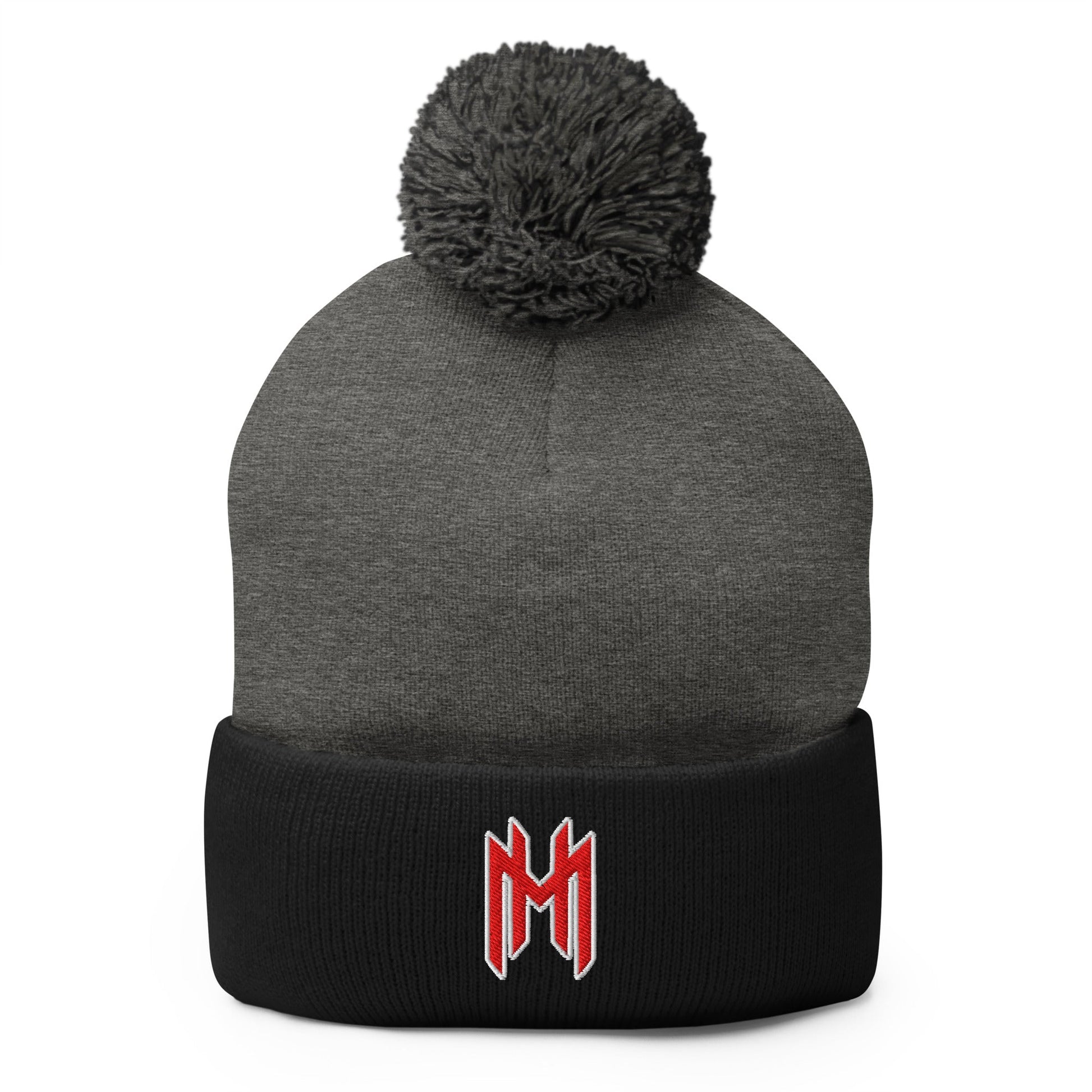 Pom - Pom Beanie | Mountain House Bloodhounds | MH Monogram Logo