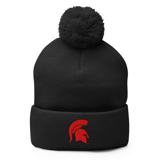 Pom - Pom Beanie | Mulligan Country Club | Dog Logo