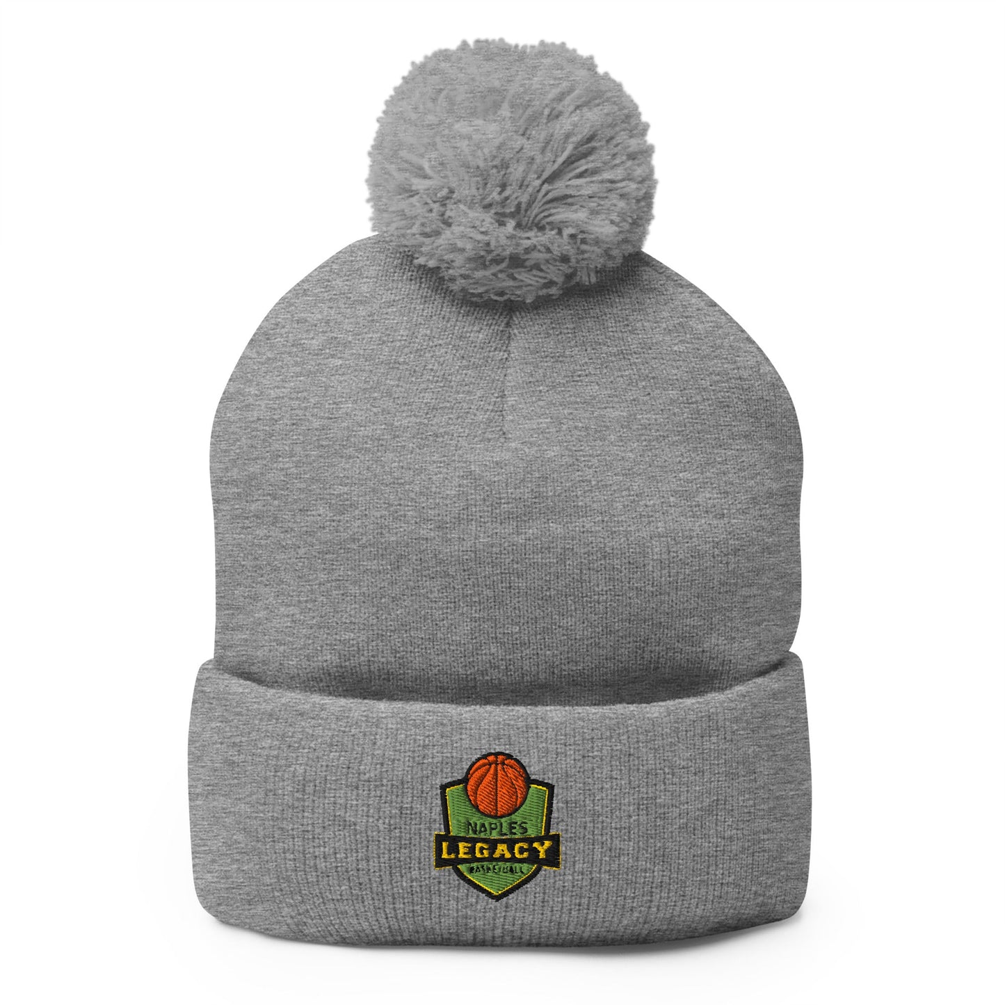 Pom - Pom Beanie | Naples Legacy | Shield Logo