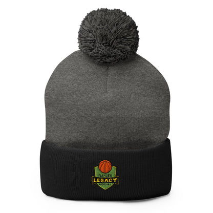 Pom - Pom Beanie | Naples Legacy | Shield Logo