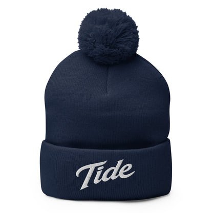 Pom-Pom Beanie | Naples Tide | Enblem Logo